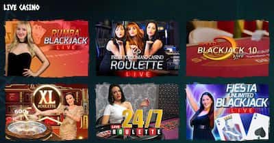 Live Casino at Nords Casino