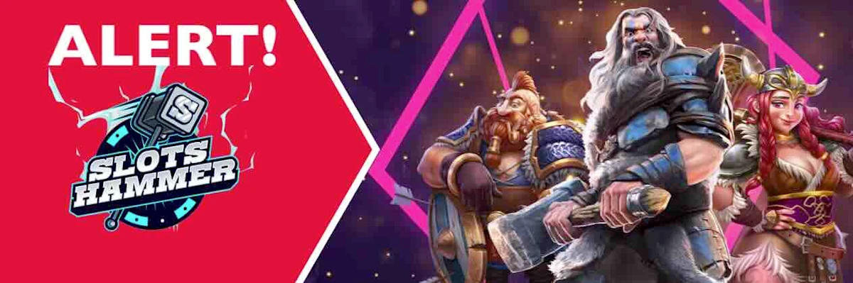Slots Hammer: Choose from 4 Bonuses up to 120%