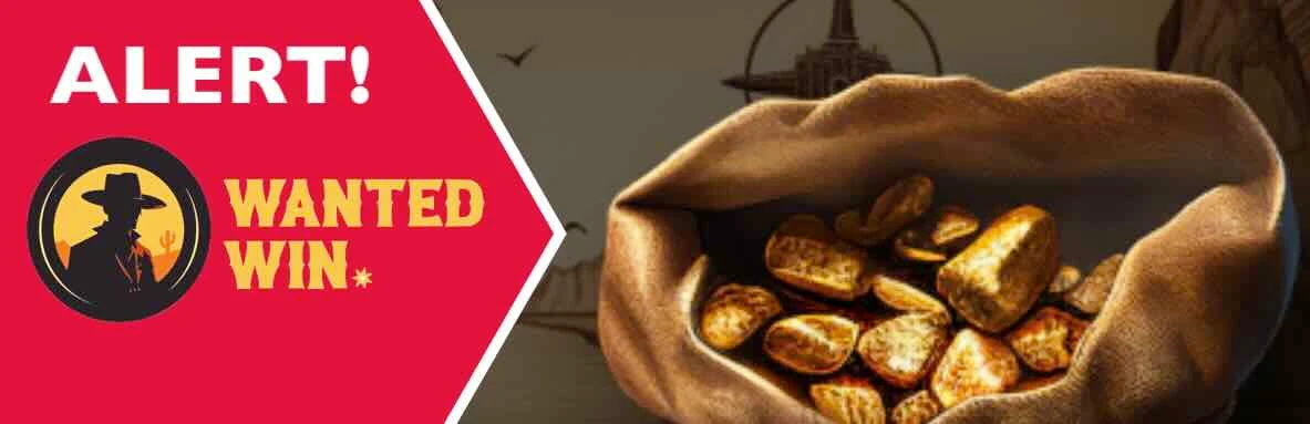 Wanted Win - Collect a Whopping $5,000 Bounty and 300 Free Spins